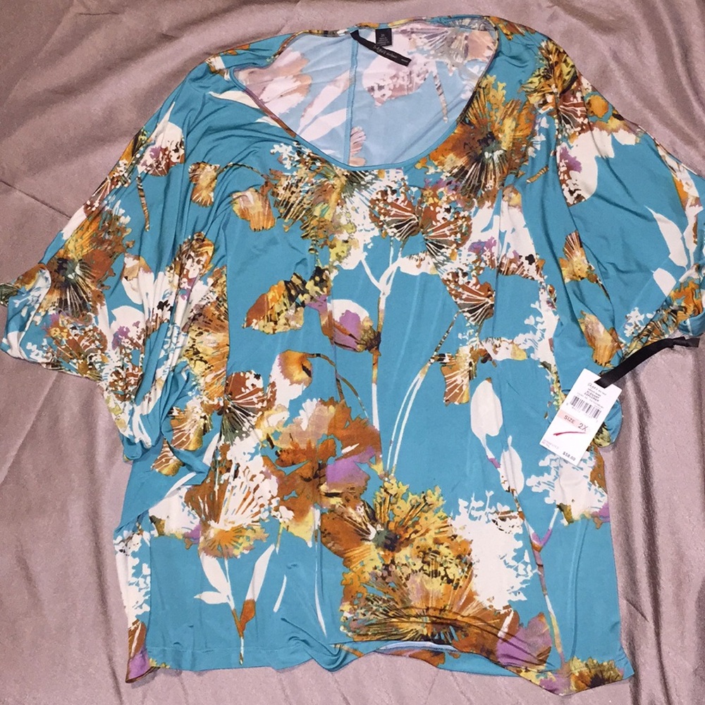 Elegant Explorer plus size 2x blouse